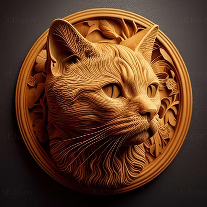 3D model Liof experimental cat breeds cat (STL)